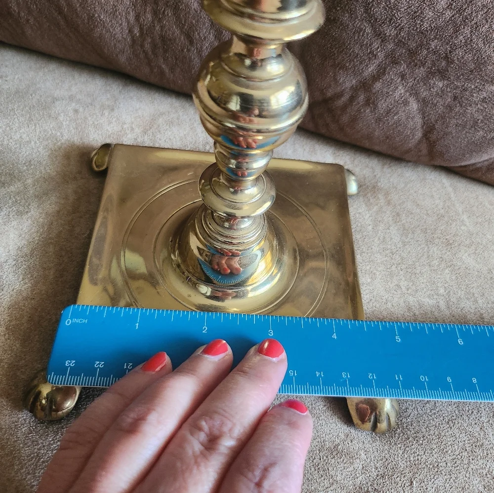 VTG Brass Candle Holder